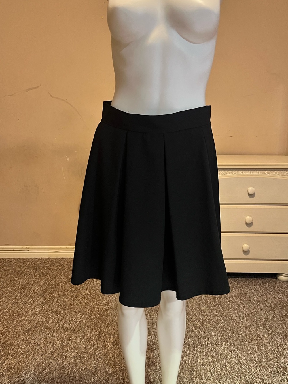 liberty Black Circle Skirt
